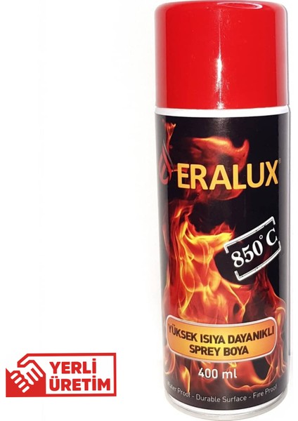 850°C Isıya Dayanıklı 400 ml. Kahverengi Sprey Boya Yerli Üretim