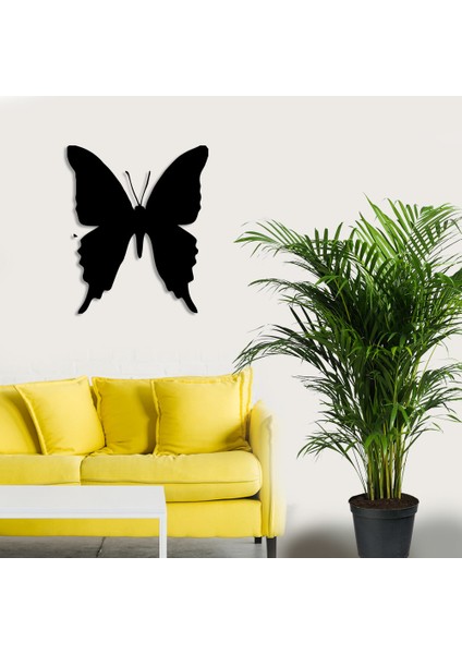 Kelebek Butterfly Duvar Oda Ev Aksesuarı Ahşap Tablo 41 x 50 cm