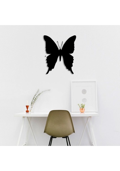Kelebek Butterfly Duvar Oda Ev Aksesuarı Ahşap Tablo 41 x 50 cm fiyatları