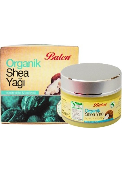 Organik Shea Yağı 50 ml * 3 Adet