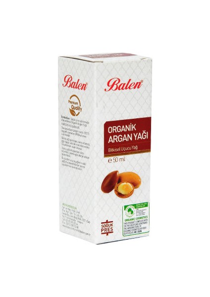 Organik Argan Yağı 50 ml * 2 Adet