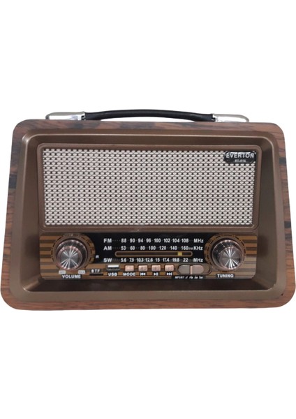 RT-810 Nostaljik Bluetooth Radyo