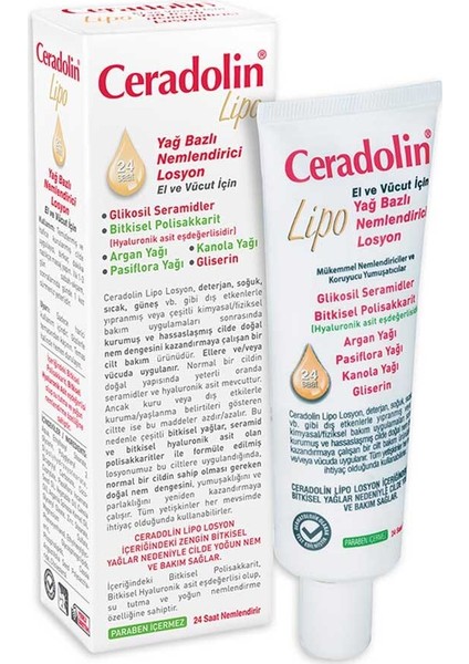 Lipo Yağ Bazlı Nemlendirici Losyon 50 ml