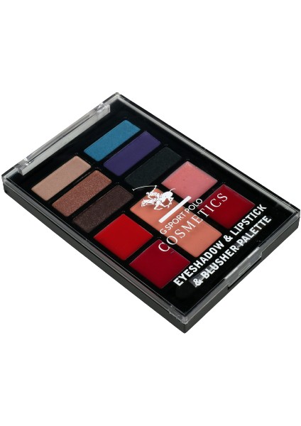 Göz Farı & Ruj ve Allık Paleti G Sport Polo Cosmetics