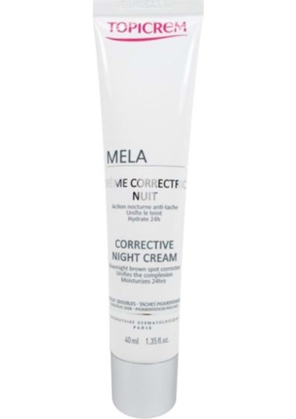 Mela Corrective Night Cream 40 ml