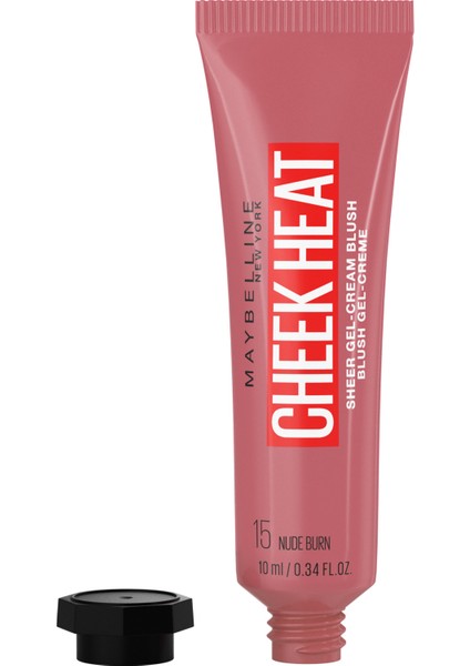 Maybelline Cheek Heat Likit Pembe Allık 15