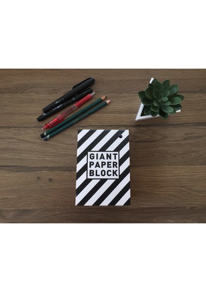 The Container Giant Paper Block - Beyaz fırsatları