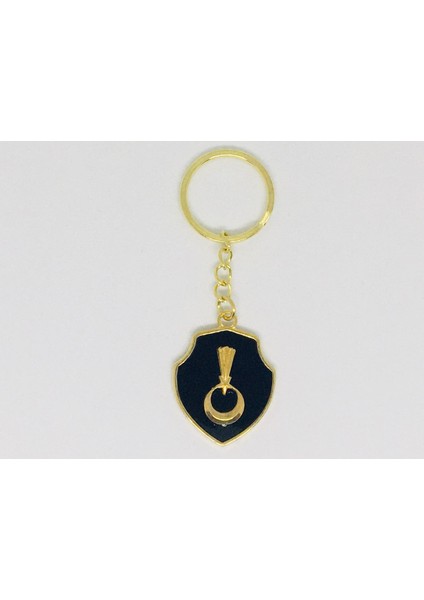 Çift Taraflı Jandarma Logolu Anahtarlık