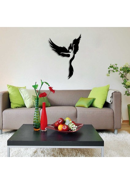 Black Svan Kuğu Dansı Duvar Oda Ev Aksesuarı Ahşap Tablo 36 x 50 cm