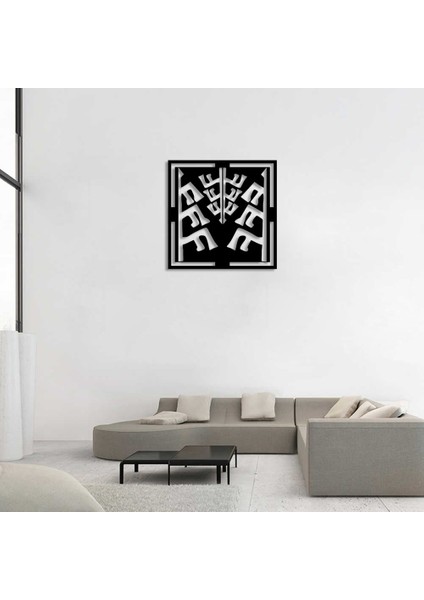 Karahanlı Ağaç Dalı Motifi Tasarımı Duvar Oda Aksesuarı Ahşap Tablo 50 x 50 cm fiyatları