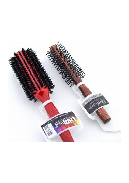 Profesyonel Yanmaz 2'li Set Saç Fırçası-Liva 506&LIVA 050 modelleri