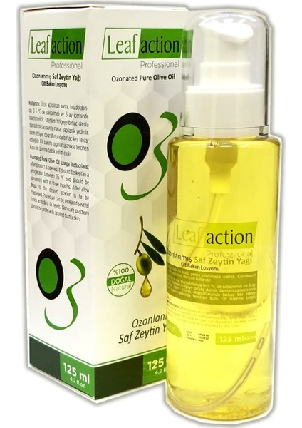 Leaf Action Ozonlanmış Saf Zeytin Yağı 125 ml