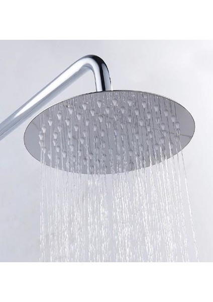 Banyo Sardes Oval Ince Tepe Duş Seti Başlığı 30X30 Paslanmaz Metal fırsatları