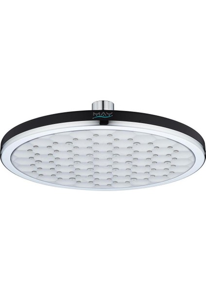 Banyo Gediz Yuvarlak Tepe Duş Seti Başlığı Krom Paslanmaz