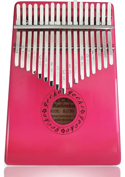 Kalimba K17B Renkli 17 Tuşlu C Tone Kalimba