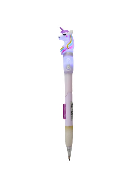 Unicorn Işıklı Versatil Kalem 0.7 Mor