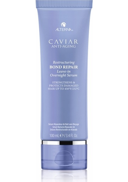 Gece Serumu 100ML. Caviar Restructuring Bond Repair Overnight Serum