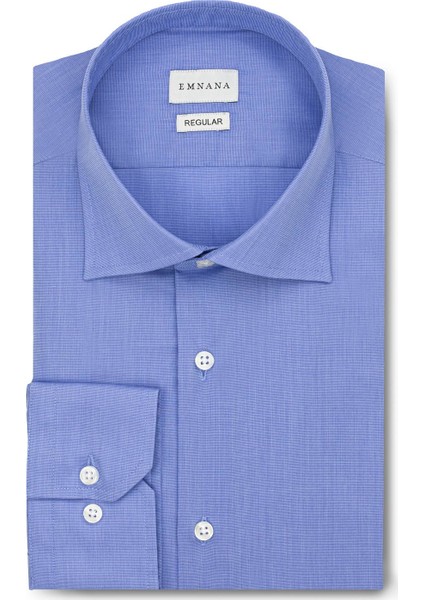 Mavi Non-Iron Regular Fit Gömlek