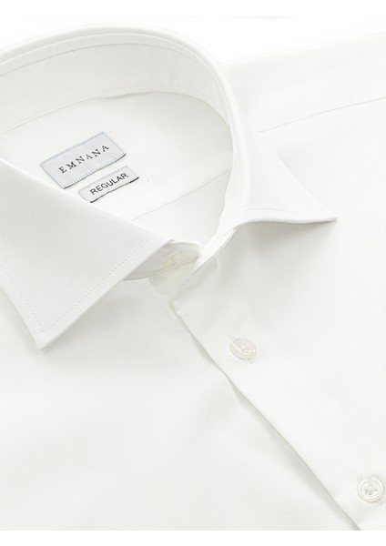 Beyaz Regular Fit Cepli Gömlek fiyatları