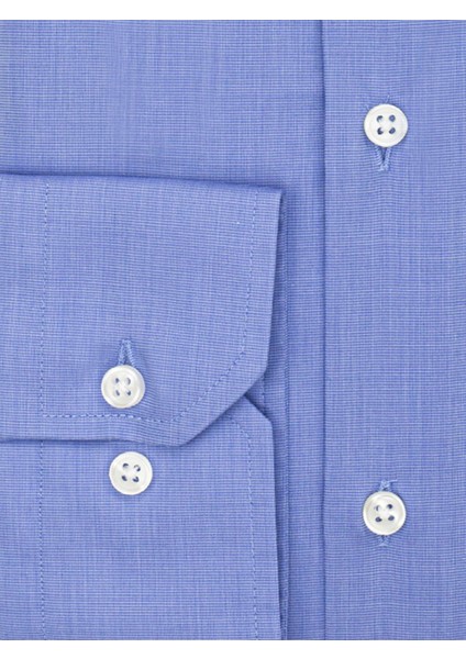 Mavi Non-Iron Regular Fit Gömlek