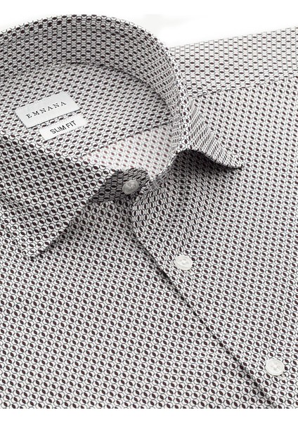 Desenli Slim Fit Print Gömlek fiyatları