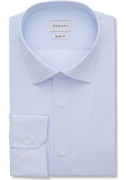 Açık Mavi Slim Fit Gömlek