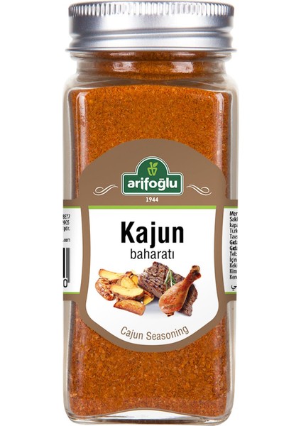 Cajun Baharatı Cam Şişe 80 gr