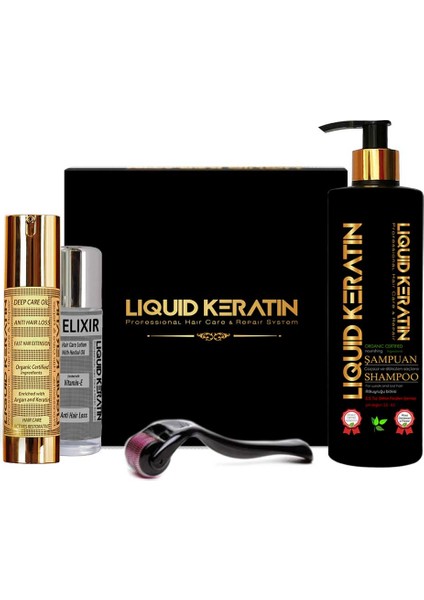 Titanyumlu Keratin Saç Bakım Seti