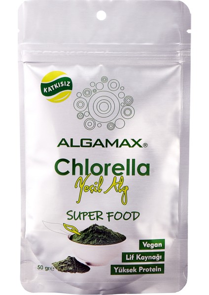 Chlorella Toz Katkısız 50 gr