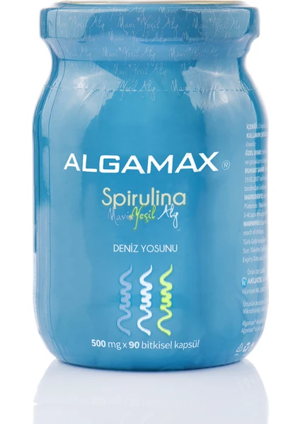 Spirulina Yosun Besin Takviyesi