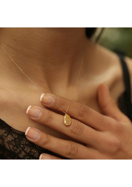 Quartz Taşlı Kolye