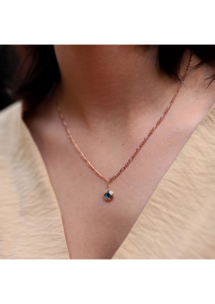 Figaro Zincir ve Göz Kolye