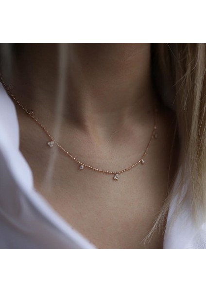 Tohum Taşlı Kolye-Model 1