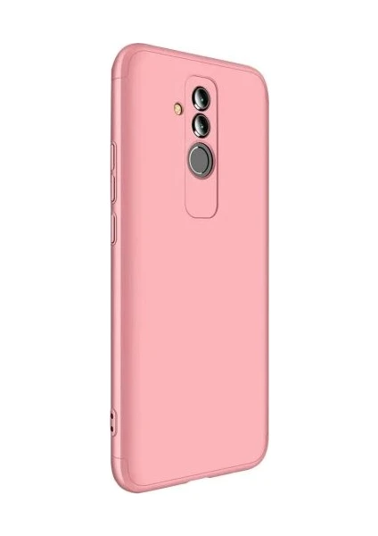 Huawei Mate 20 Lite Kılıf 360 Derece Tam Koruma Sert Mika Orijinal AYS GKK Darbe Emici Kapak