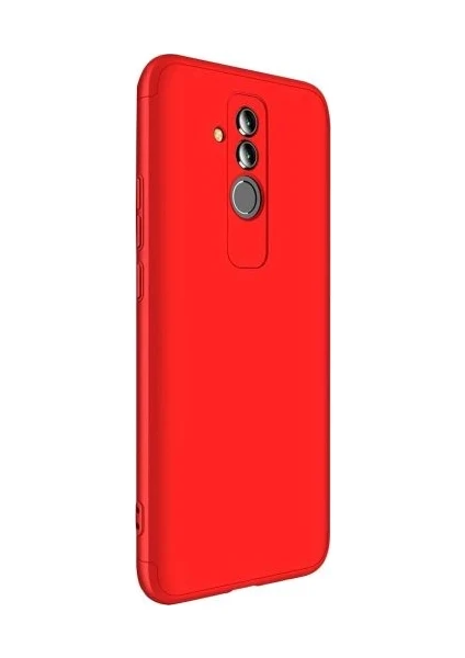 Huawei Mate 20 Lite Kılıf 360 Derece Tam Koruma Sert Mika Orijinal AYS GKK Darbe Emici Kapak