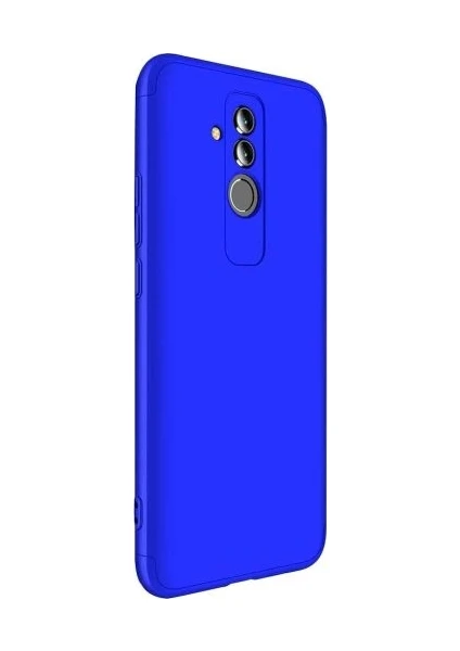 Huawei Mate 20 Lite Kılıf 360 Derece Tam Koruma Sert Mika Orijinal AYS GKK Darbe Emici Kapak