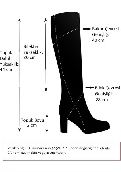 Lacivert Süet Kadın Çizme E726203402 fırsatları