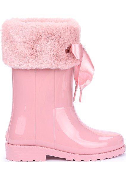 W10239 Campera Charol Soft Kız Çocuk Yağmur Kar Çizmesi Pembe