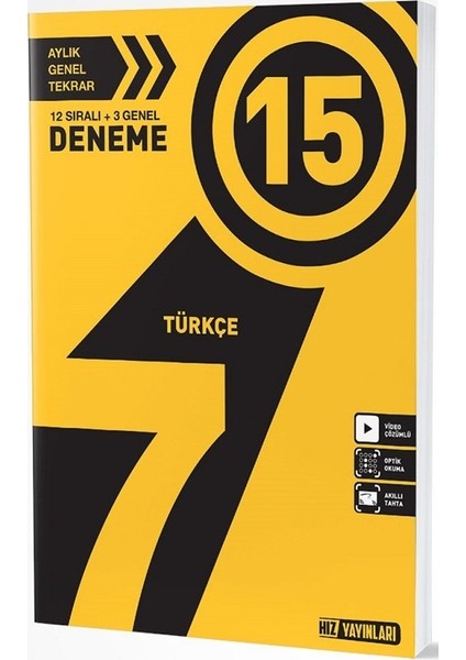 7. Sınıf Türkçe 15'li Deneme