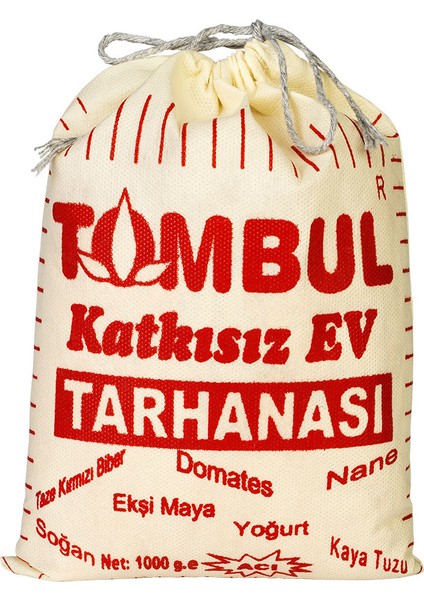 Tombul Katkısız Ev Tarhanası Acılı 1 kg