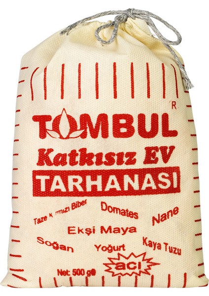 Tombul Katkısız Acılı Ev Tarhanası 500 gr x 2'li