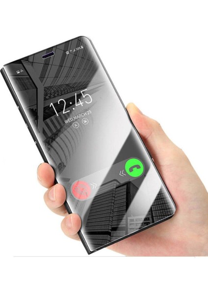 Huawei P Smart 2019 Aynalı Kapaklı Lüx Kılıf