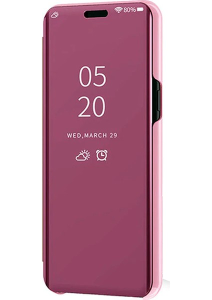 Samsung Galaxy M20 Aynalı Kapaklı Lüx Kılıf