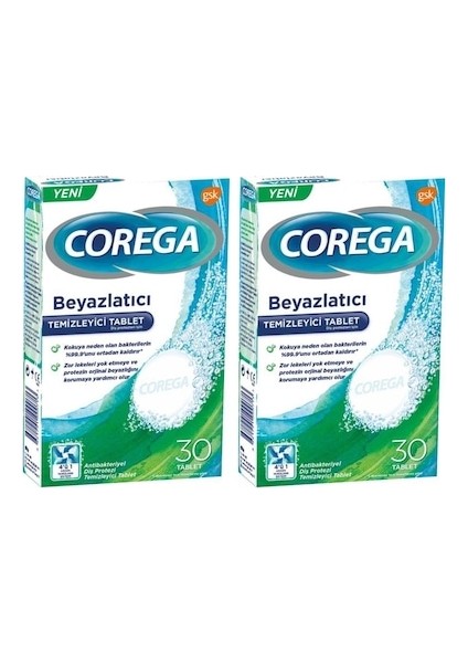Temizleyici 30 Tablet x 2