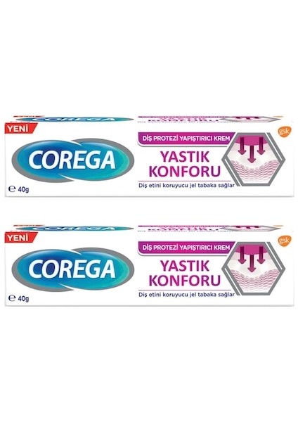Yapıştırıcı Krem 40 gr x 2