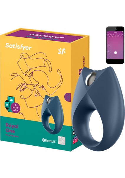 Royal Ring Telefon Kontrol Şarjlı Penis Halkası