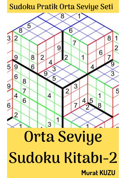 Sudoku Orta Seviye Bulmaca Kitabı-2 fiyatları