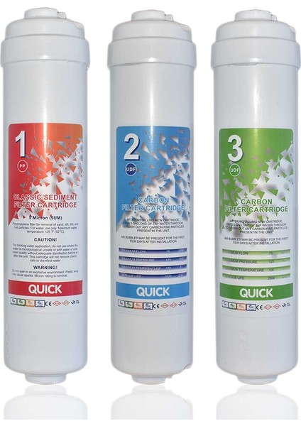 Kapalı Kasa 12 Inç Su Arıtma Cihazı Filtresi 10 Aşama Inline Filtre Seti Standart Membranlı fiyatları