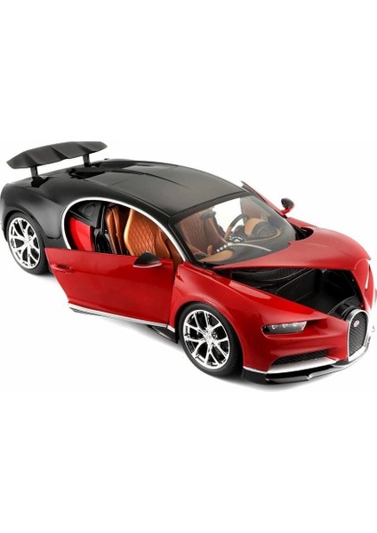1:18 Bugatti Chiron Kırmızı Model Araba