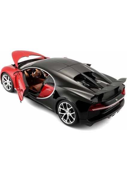 1:18 Bugatti Chiron Kırmızı Model Araba